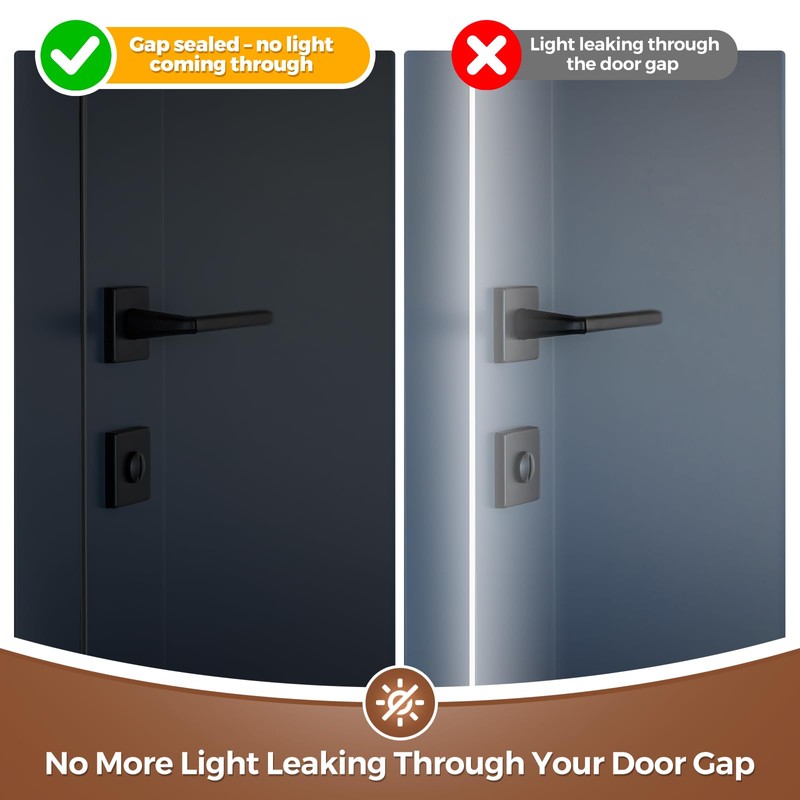 Weather Stripping Door Seal, 40 FT Kerf Foam Strip for