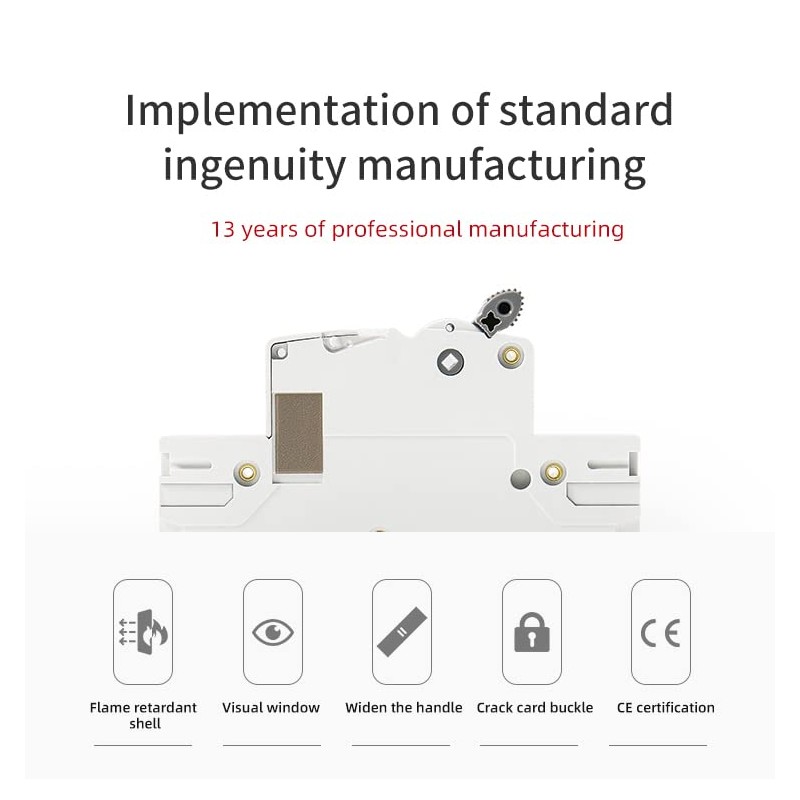 GEYA Mini Circuit Breaker DC,Din Rail 6KA DC MCB (2P
