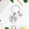 Bifarde Dad Keychain from Daughter -'Happy Father’s Day'- Funny Engraved