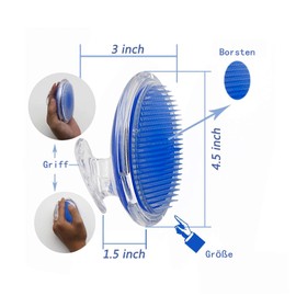 Voarge Exfoliating Body Brush, Exfoliating Brush Against Ingrown Hair Body Brush for Legs Armpit Ingrown Hair Treatment for Men and Women
