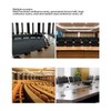 Plyisty 25cm Clear Sound Gooseneck Microphone for Conference Rooms