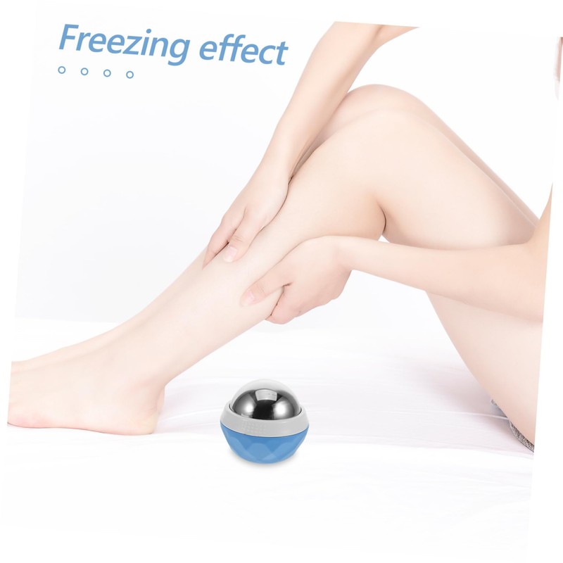 Beavorty Stainless Steel Cold Massage Roller Ball Handheld Muscle Massager