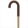 Men's Crook Handle Cane Color: Black