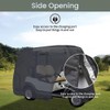 Joymo Golf Cart Cover 4 Passenger,156"/144"/125"/114"/108" Waterproof Golf Club Car