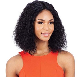 Mayde Beauty Lace And Lace 100% Brazilian Human Hair Dye. Bleach. Perm. Style. Super Wet & Wavy (Long) (Natural)