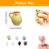 COWANIEE 7 Pcs Mini Fridge Magnet Vases, Cute Plant 3D