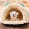 Cat Cave Bed Triangle Bed Warm Soft Comfortable Semi Enclosed