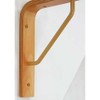 High Logic Wooden Shelf Holder 2 Shape, 7.9 x 7.9