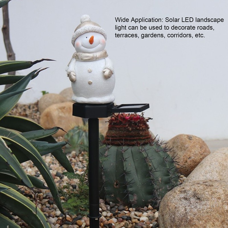 Solar Powered Yard Lights Lovely Shape Perfect Decoration Strong Practicality