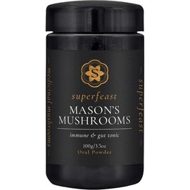 SuperFeast Mason's Mushrooms Immune & Gut Tonic Powder 100g