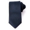 Michiko London Pin Dot Necktie, Made in Japan, 100% Silk,