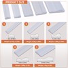 QDYMXUN Self Adhesive TPE Chair Rail, Lightweight Peel and Stick