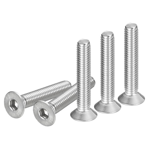 DTGN M6-1 x 35mm Flat Head Socket Cap Screws, 20