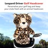 Daphne's Headcovers Leopard Driver Headcover | Premium Driver Headcovers |