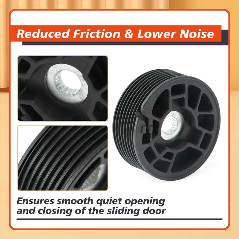 Mhrxusd 72546TK8A01 Sliding Door Cable Pulley Wheel Kit Compatible with