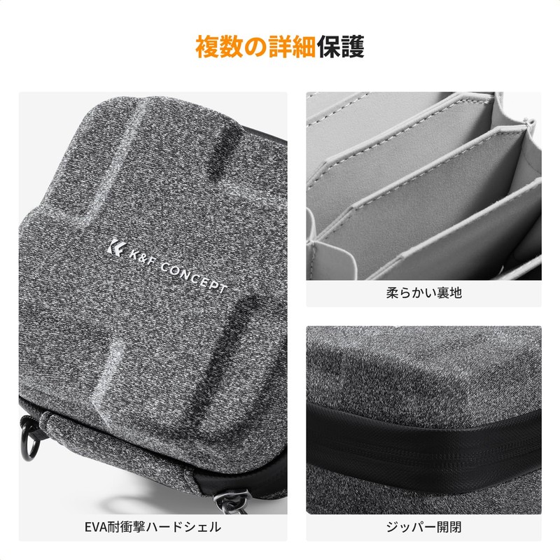 K&F Concept Filter Case for 4 Filter Dia, Up to