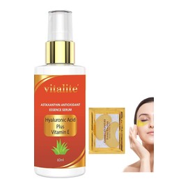 VBC Astaxanthin Serum Antioxidant Anti-aging Vitamin A, C, E Plus Hyaluronic Acid