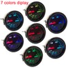 2" 52mm Turbo Boost Gauge 7 Color Adjustment Boost Meter