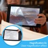 5X Large Handheld Magnifying Glass for Reading, Full Page Magnifier