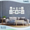Icona Bay 5x7 Picture Frames (White, 5 Pack), Modern Style