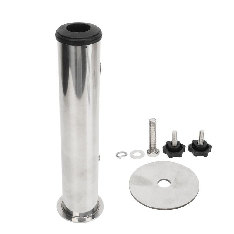 Adjustable Patio Umbrella Holder Outdoor Deck Umbrella Mount with Screws
