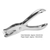 Single Hole Punch 8 Sheets Capacity Slim Handle Metal Puncher