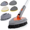 Eazer 4-in-1 Long-Handled Tub Scrubber-Versa