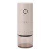 Portable Electric Conical Burr Coffee Grinder, Small Rechargeable Bean Mills,