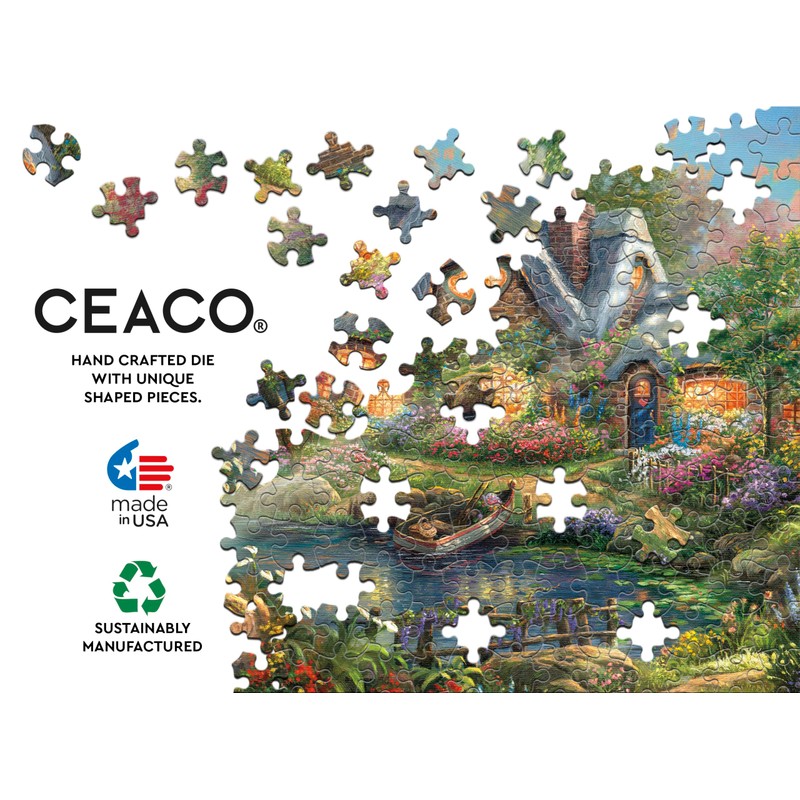 Ceaco - トーマス・キンケード - ディズニー - ミッキー&ミニー - スイートハートコーブ -