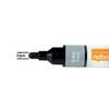 Nobo Liquid Ink Drywipe Whiteboard Pens, 3 mm Bullet Tip,