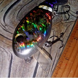 CCL #R COPY of Throwback Bait Wake Walker - Wake Swimbait, Walk or Crank 2 segments!