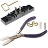 Wire Bending Jig Tool Wire Bender & Flat Nose Pliers