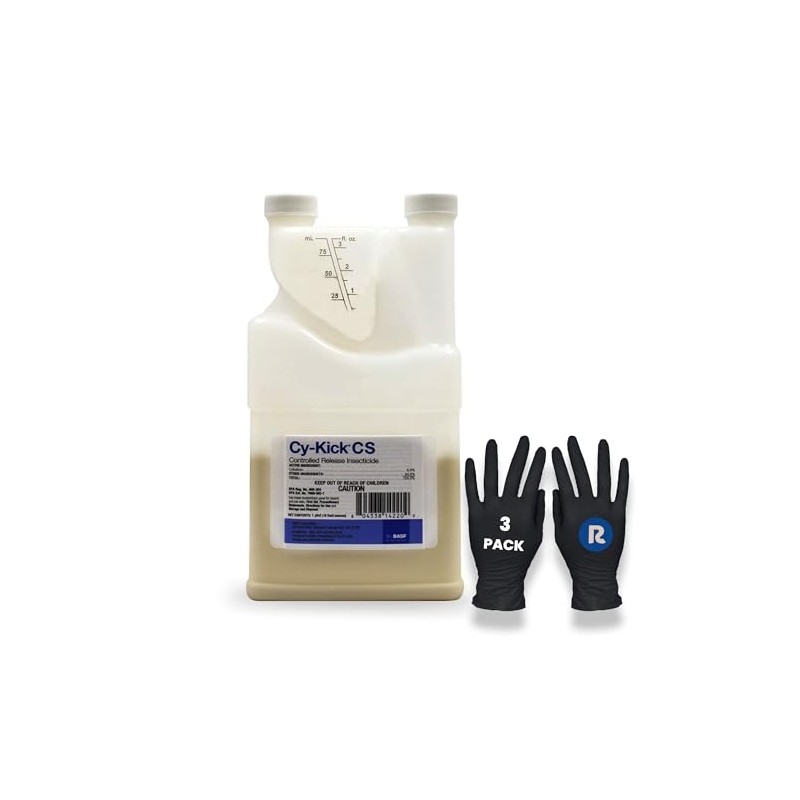 Cy-Kick CS Liquid Concentrate Insecticide 16 oz, 2-Pack Riddy Pre-Baited