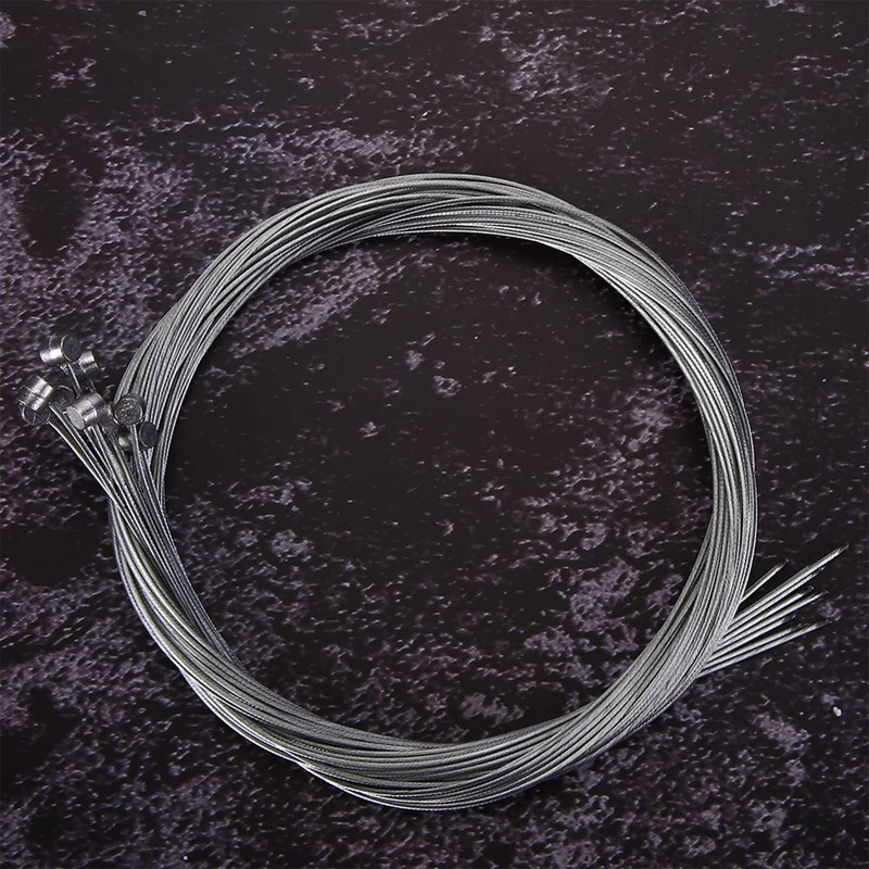 Alomejor1 10pcs Brake Cable Bicycle Brake Cable Abrasion Resistant Rust