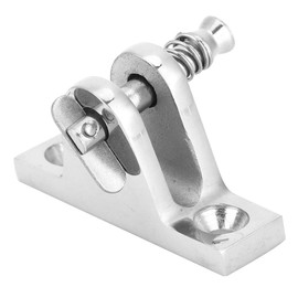 2PCS Barco Bimini Top Marine Boat Deck Mount Bisagra Bimini Top Fitting Hardware 316 Acero Inoxidable Boat Marine Flat Mount Hardware Rowing Boats Accesorios 55 x 18 mm Anillo de retención de Junta
