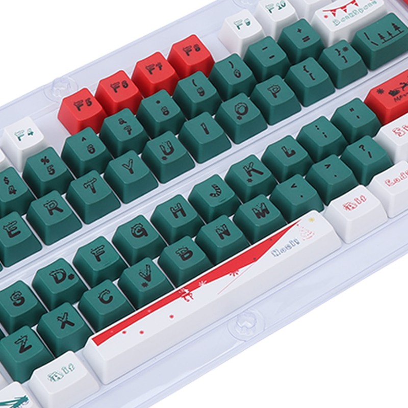 Keyboard Keycaps 123 Keys OEM Height Sublimation Process Ergonomic Design