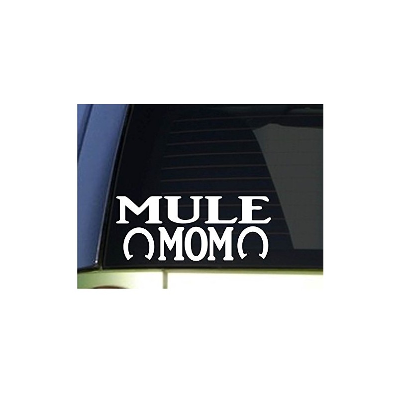 EZ-STIK Mule Mom stickerH335 8.5 inch Wide Vinyl Draft Mule