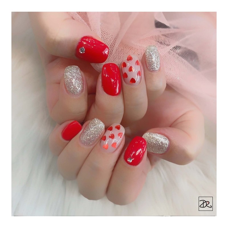 Next day delivery⭐Red Heart Nail⭐ / 다음날발송⭐레드하트네일⭐