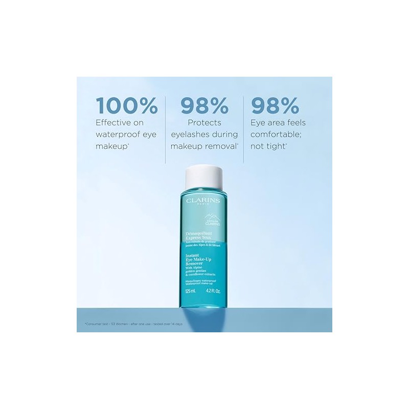 Instant Eye Make-Up Remover by Clarins for Unisex - 4.2