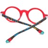 HEPIDEM 9270 - anteojos de acetato multicolor para mujer, estilo