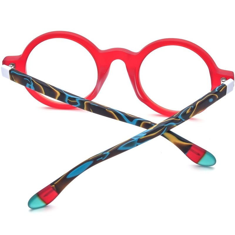 HEPIDEM 9270 - anteojos de acetato multicolor para mujer, estilo