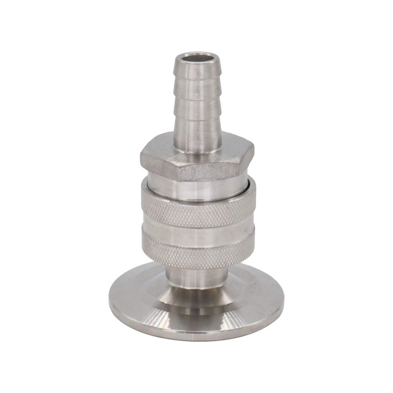 SS304 Sanitary Brewer 1.5"Tri Clamp Quick Disconnect Set,1.5"Tri Clamp Quick
