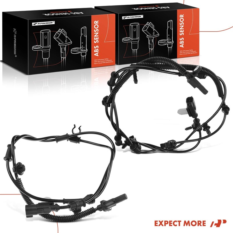 A-Premium ABS Wheel Speed Sensor Compatible with Ford Models -