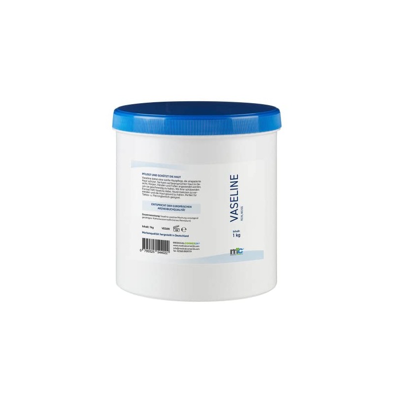 White Vaseline Gel Skin Care Body Care, Tattoo and Piercingbereich,