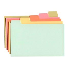 Life Info Card Paper 仕切 Watch Out J116 5 X 3 