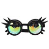 Steampunk Goggles Retro PC ABS with Elastic Band Kaleidoscope Rave