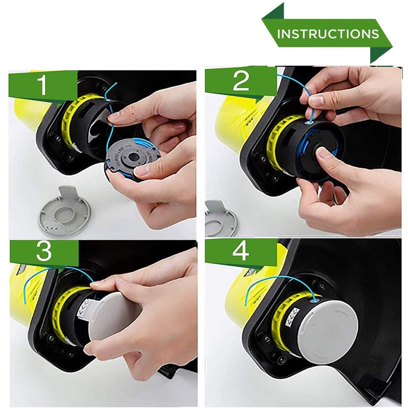 CDIYTOOL Grass Trimmer Replacement Spools AC14RL3A Replacement Spool Thread Spool