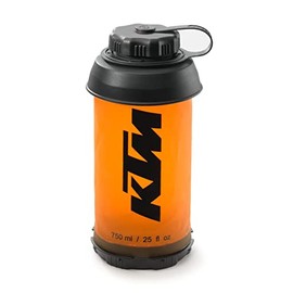 KTM Genuine Unbound Foldable Plastic Water Bottle 750 ml, 3PW210020100
