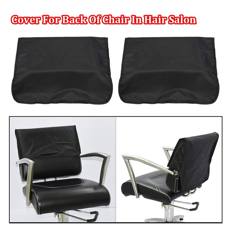freneci 2pcs Barber Chair Back Covers Hair Salon Professional Protective