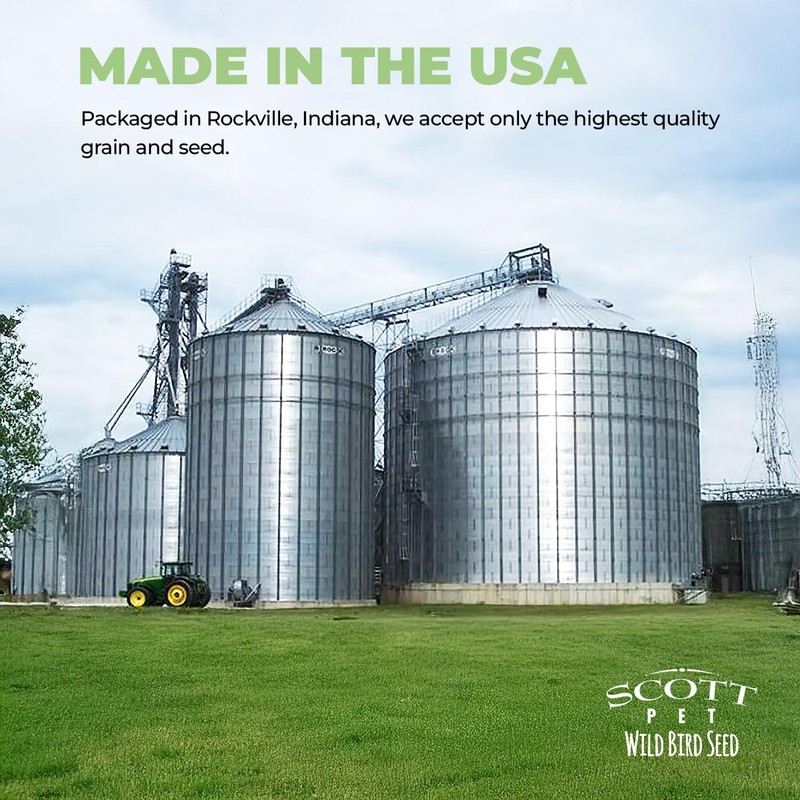 Scott Pet Wild Bird Seed, Shelled Corn, 11 lbs Bag,